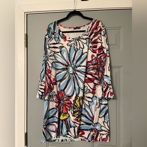 Multicolored Flowers Tunic